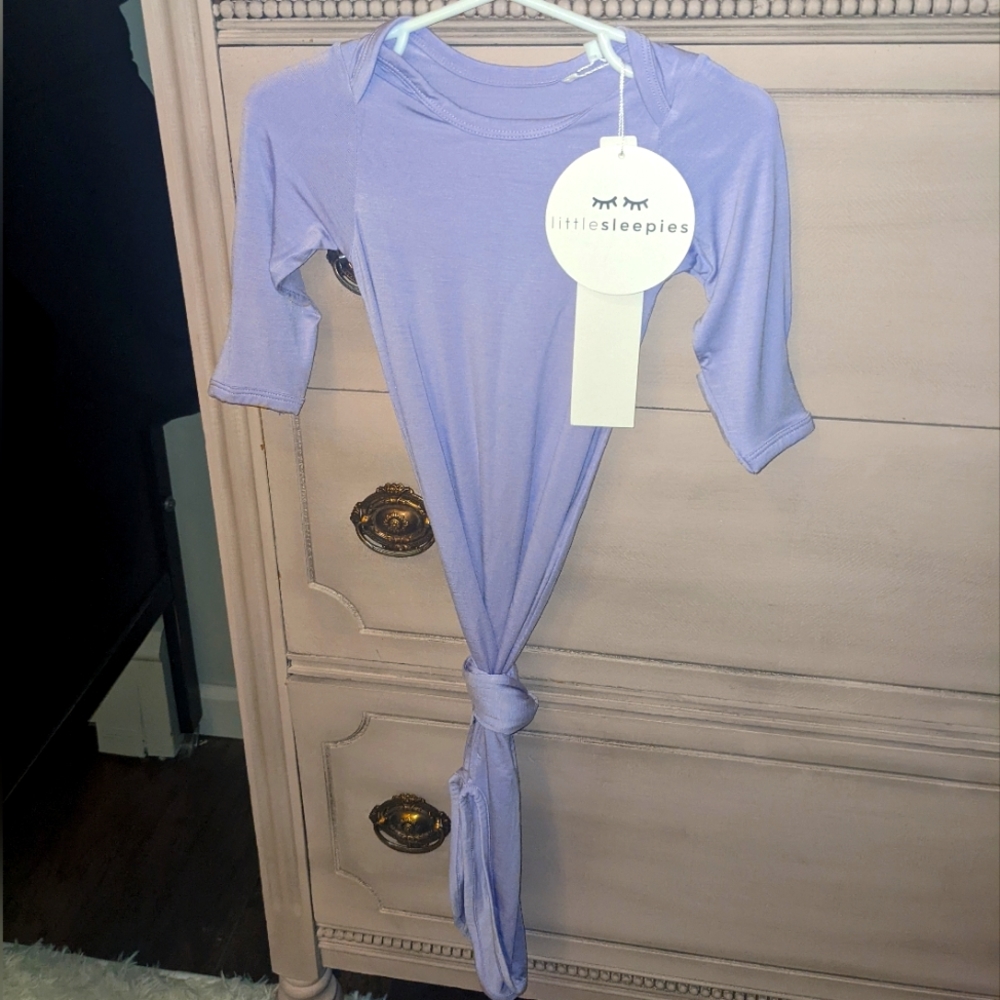 Little Sleepies Wisteria Gown NEW NWT